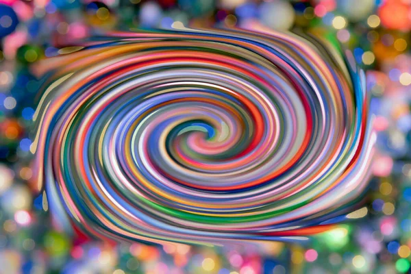 Colorful abstract background image with soft focus blurred marbles — Photo