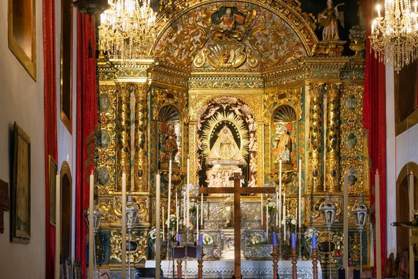 Interior church at Plaza las Nieves, La Palma island — Stock Photo, Image