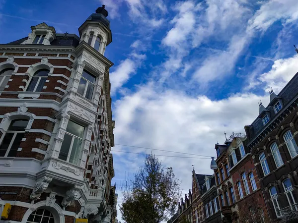 Schöne Jugendstilhäuser Maastricht Niederlande Der Ecke Wycker Brugstraat Und Wycker — Stockfoto