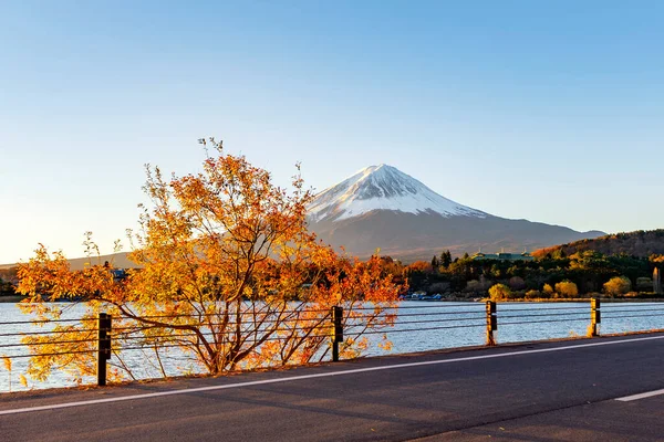 Hora Fuji Podzim Jezera Kawaguchiko Japonsko — Stock fotografie