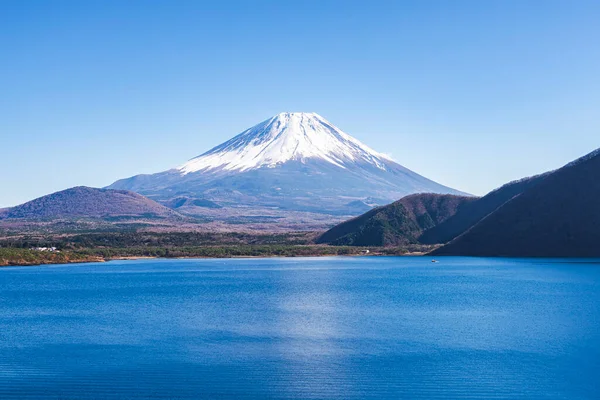 Hora Fuji Jezera Motosuko Japonsko — Stock fotografie