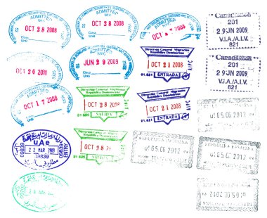 Border Stamps clipart