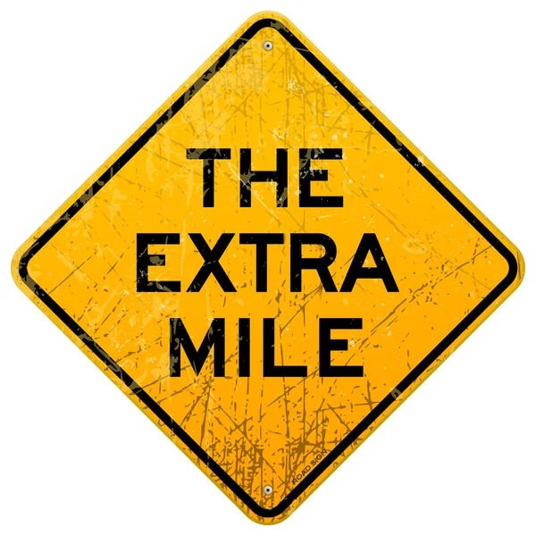 Extra míle — Stockový vektor