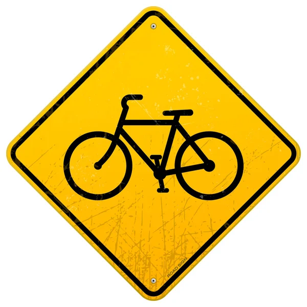 Ποδήλατο σημάδι — Διανυσματικό Αρχείο