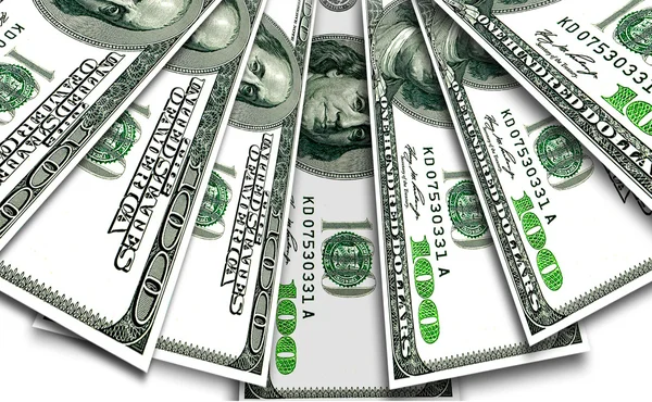 ABD dolarlık bir banknot — Stok fotoğraf