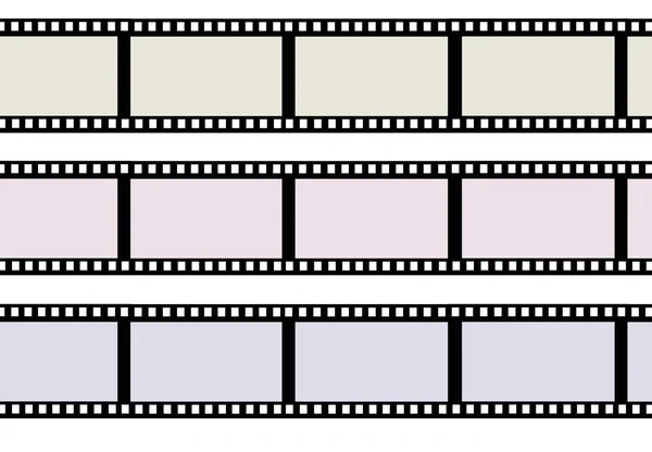 Ribbons of movie film — Stock Photo, Image