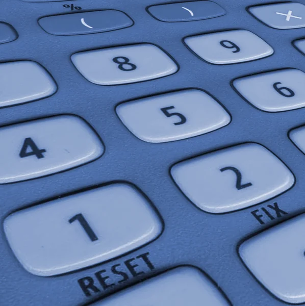 Calculator toetsenbord — Stockfoto