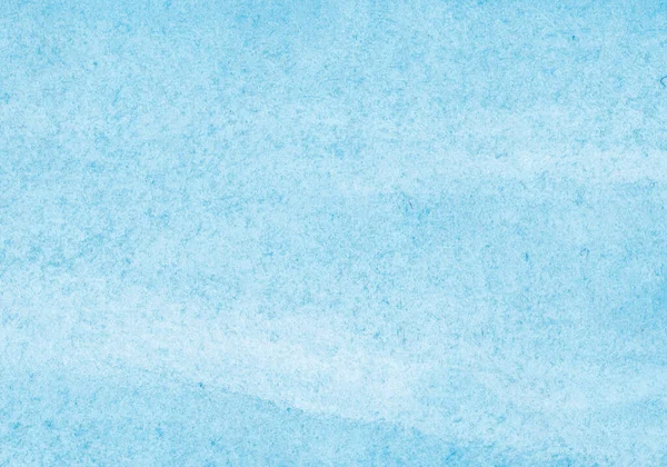 Textura Del Papel Está Cubierta Con Acuarela Azul Claro — Foto de Stock