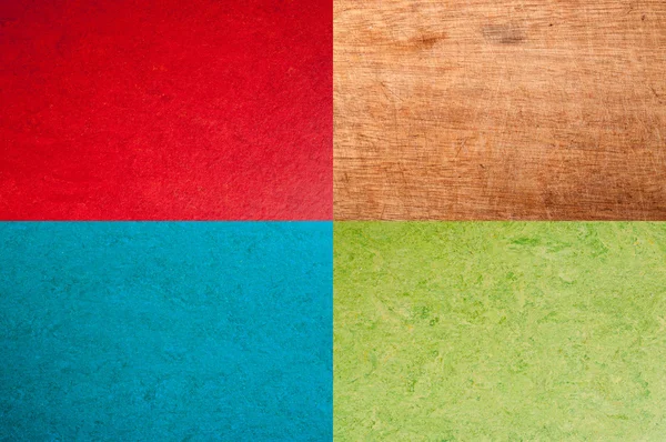 Fondo rojo, azul, verde o de madera Vintage —  Fotos de Stock