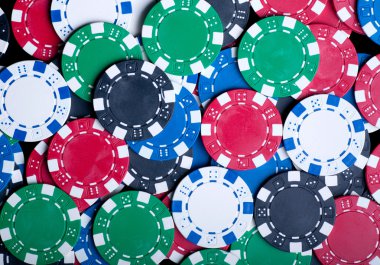 iskambil poker fişleri arka plan