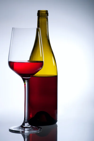 Red Wine Bottle — Stock Photo, Image
