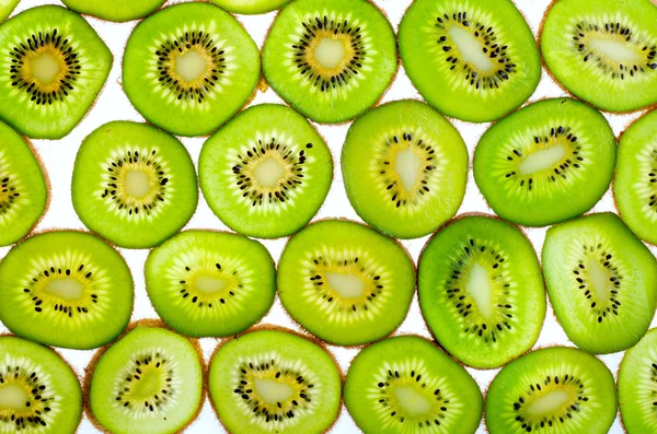 Photo abstraite d'un kiwi vert — Photo