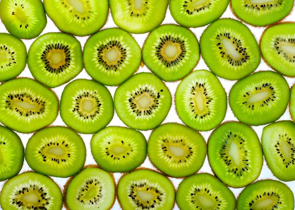 Photo abstraite d'un kiwi vert — Photo