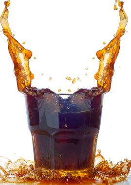 buzlu çay bir sıçrama