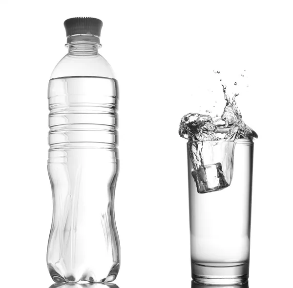 Bottle of water isolated over a white — Stock Photo, Image