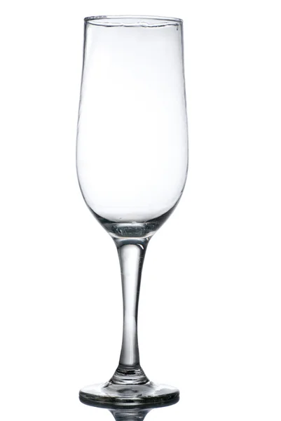 Lyx glas isolerade på en vit bakgrund — Stockfoto