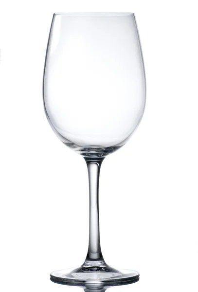 Verre de luxe isolé sur fond blanc — Photo