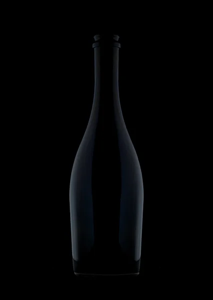 Garrafa de vinho elegante — Fotografia de Stock