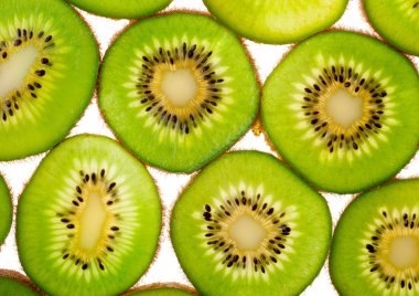 arka plan için kivi dilimleri