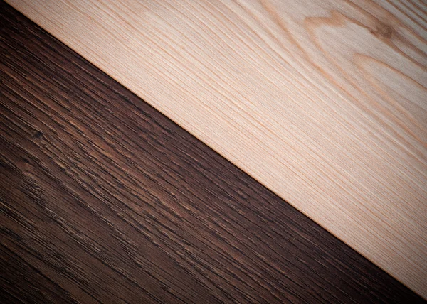 Textura de madera clara y oscura — Foto de Stock