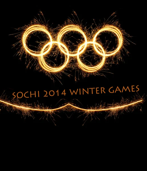 The 2014 Winter Olympiad Sochi Russia — Stock Photo, Image