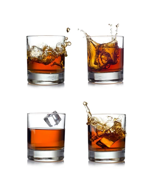 Whisky splash — Stock Photo, Image