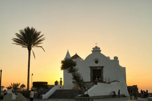 İtalya. forio şehrinde soccorso Kilisesi