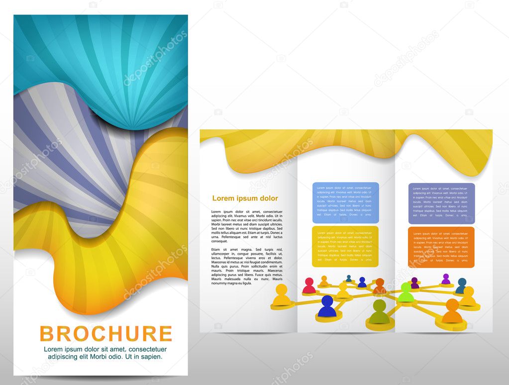 Brochure Stock Vector Image by ©timea 13155516