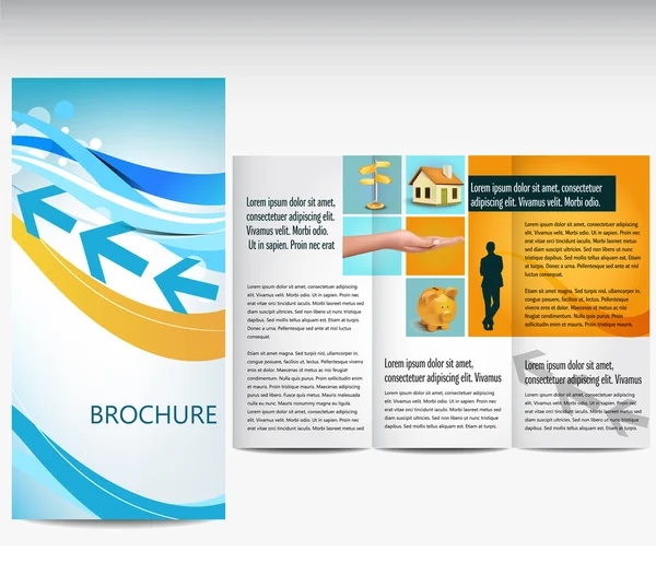 Brochure d'entreprise — Image vectorielle