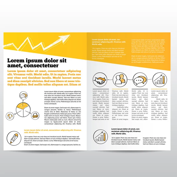 Brochure — Image vectorielle