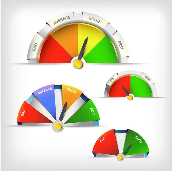 Aanwijsapparaat sjabloon diagram — Stockvector