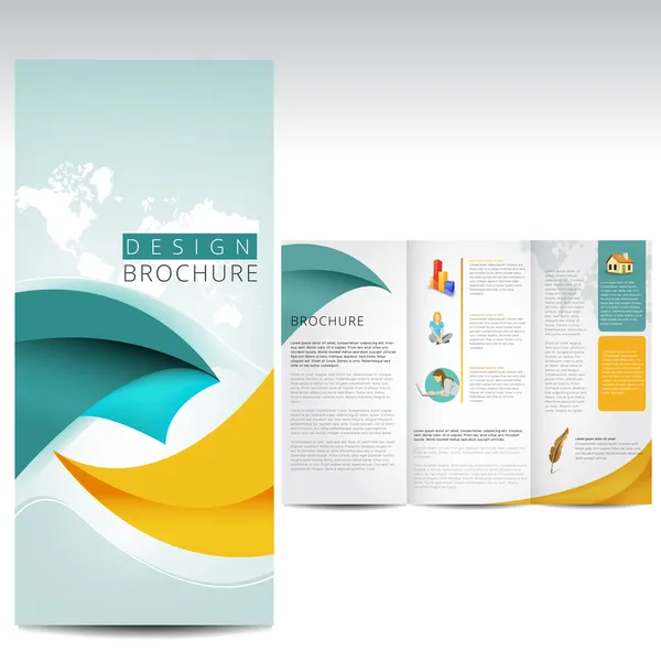 Brochure Design Royalty Free Stock Vectors