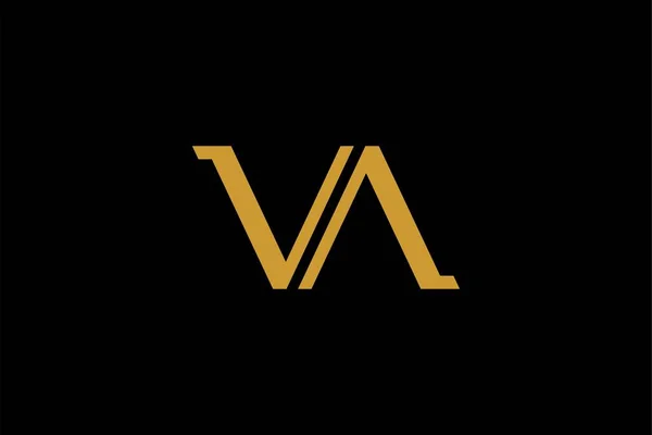 Vetor Design Logotipo Carta Monograma Logotipo Abstrato — Vetor de Stock