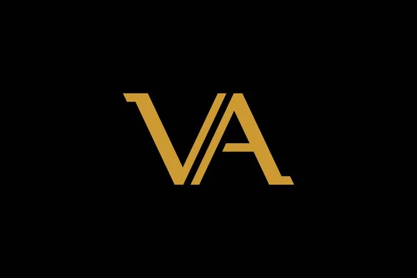 Carta Logo Diseño Vector Logotipo Abstracto Monograma — Archivo Imágenes Vectoriales