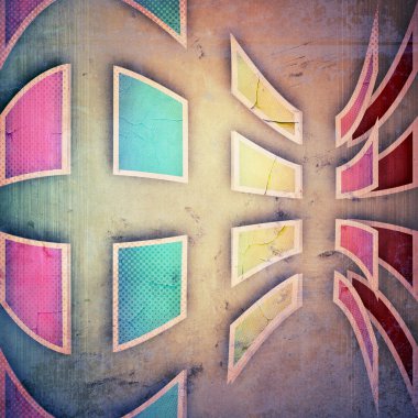 Kağıt doku, antika arka plan