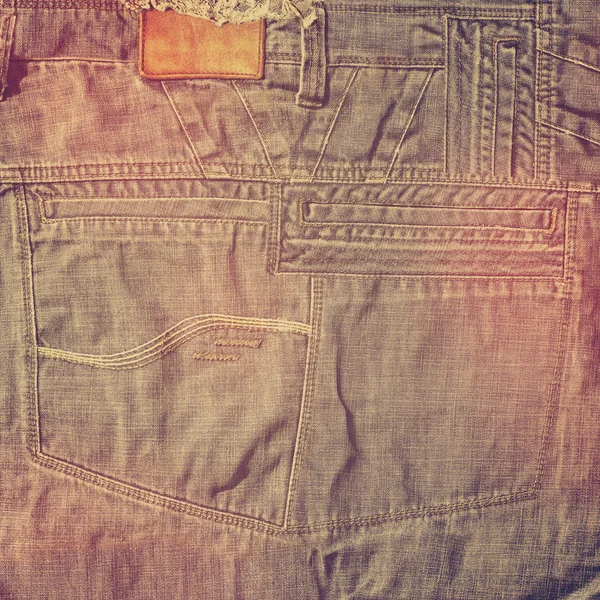 Abstrakte Grunge Jeans Hintergrund — Stockfoto