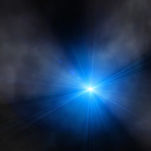 Spotlight single beam — Stock Photo, Image