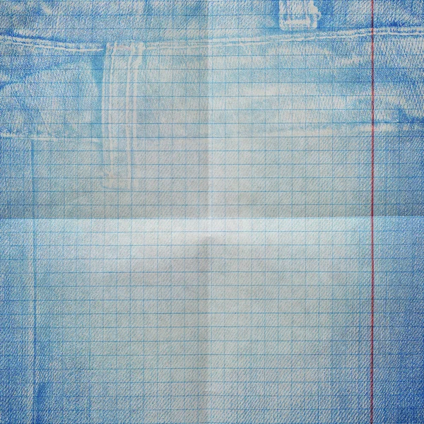抽象的なグランジジーンズの背景 — ストック写真