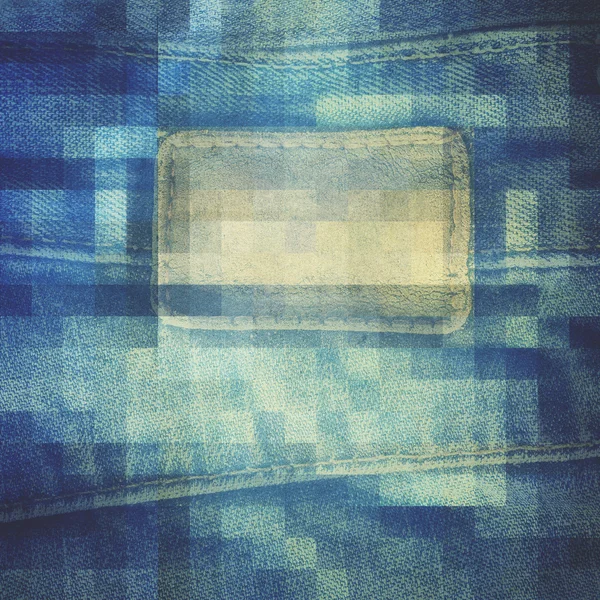 Abstrato grunge jeans fundo — Fotografia de Stock