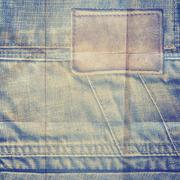 Abstrato grunge jeans fundo — Fotografia de Stock