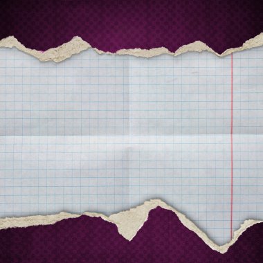 riped vintage kağıt