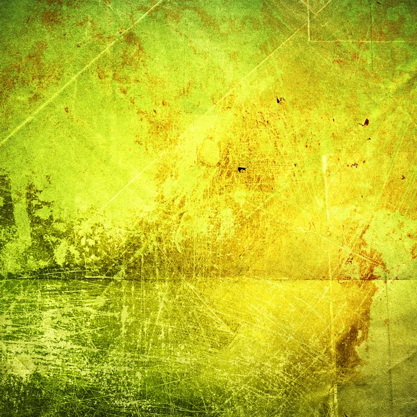 Green and yellow paper texture — Stock Photo, Image