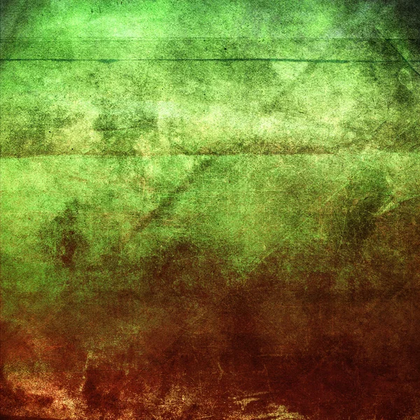 Green and brown grunge paper texture — Stock Photo, Image