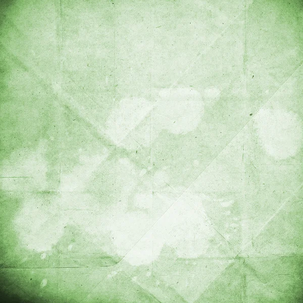 绿色 grunge 纸张纹理 — 图库照片