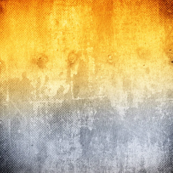 Grunge textura amarela e azul — Fotografia de Stock
