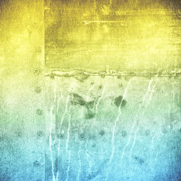 Texture Grunge jaune et bleue — Photo