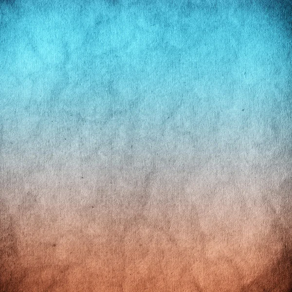 Grunge 蓝色和橙色纹理 — 图库照片