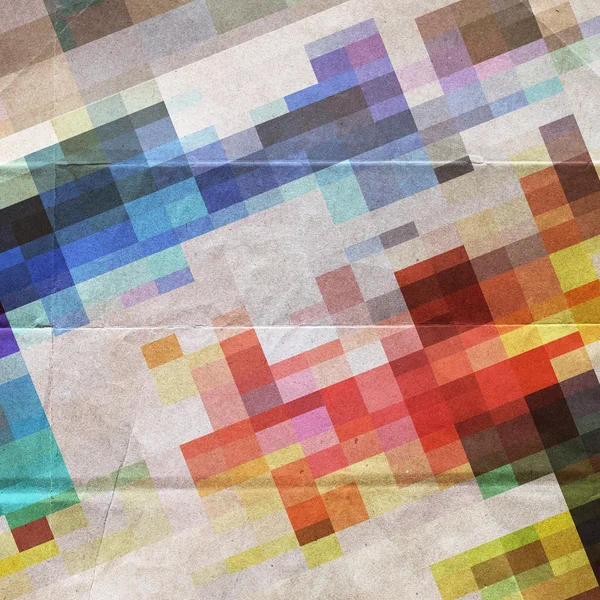 Fundo mosaico abstrato — Fotografia de Stock