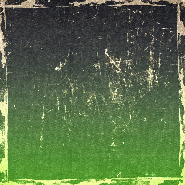 Zelený grunge papír textury — Stock fotografie