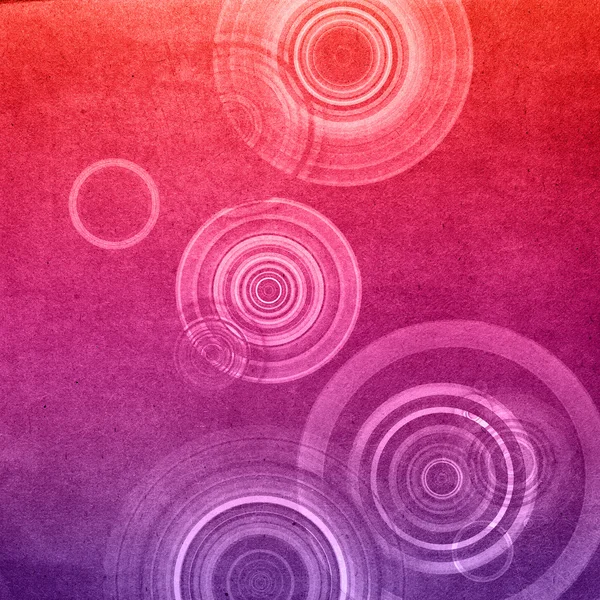 Red and purple paper texture with circles — Stock Photo, Image